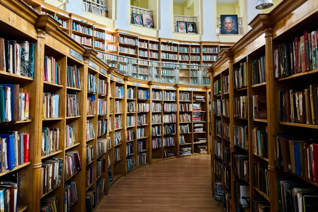 Photo Library shelves